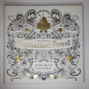 Coloring Book for 12+ - Enchanted Forest by Johanna Basford - New in bag